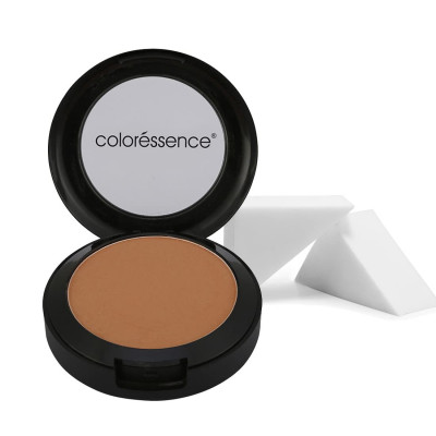 Coloressence Matte Bronzer Contour Powder Natural Highlighter For Face Sculpting Sun Kissed Look, 10 Gm - With Free Set Of 2