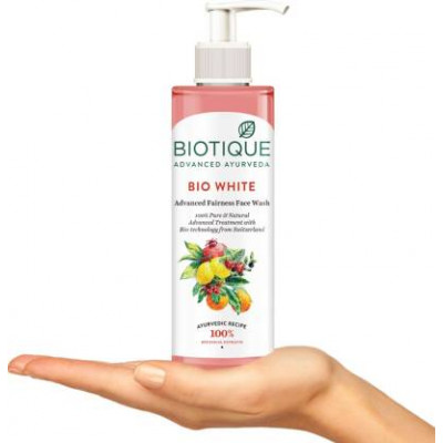 Biotique Bio White Advanced Fairness Face Wash  (200 Ml)