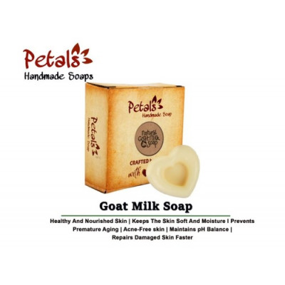 Petals Goat Milk Soap 100g - Pack Of 1