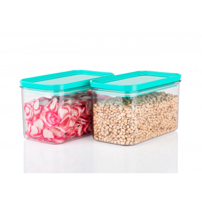 1500ml Air Tight Containers Set Of 2