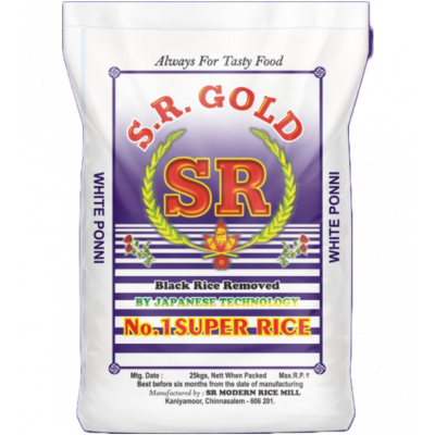 S.r White Ponni Rice