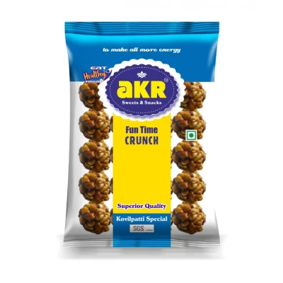Akr - Peanut Candy Balls, Pack Of 8 X 100 Grams (800grams) - Family Pack