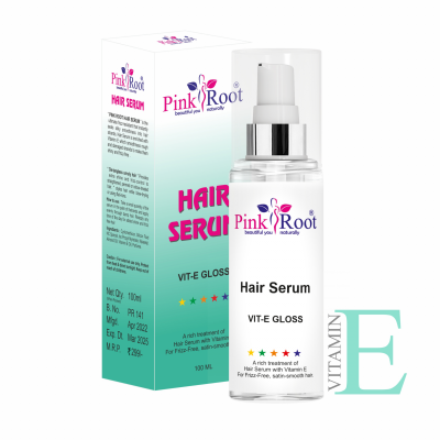 Pink Root Hair Serum 100ml For Smooth, Frizz Free & Glossy Hair
