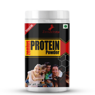 Zenius Protein Powder For Energy And Immunity Booster Supplement | Protein Supplements For All Age Groups ( 500g Powder)