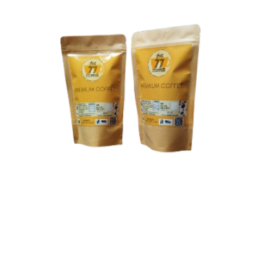 The 77 Coffee Powder – 200g | 100% Pure South Indian Filter Coffee | Freshly Roasted & Ground | Strong Aroma – Pack Of 2